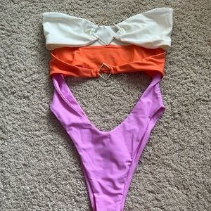 Lovers and friends once piece bathing suit bikini